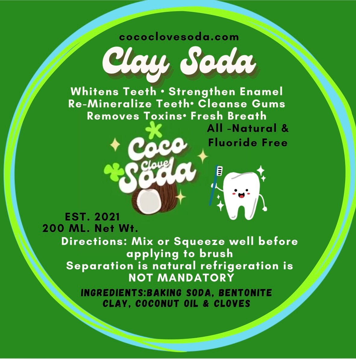 Clay Soda Tube